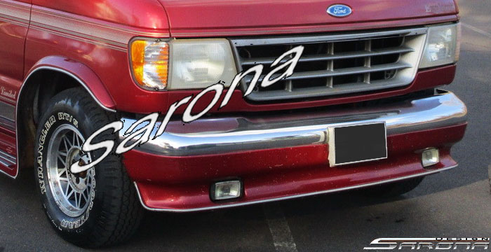 Custom Ford Econoline Van  All Styles Front Lip/Splitter (1992 - 2007) - $399.00 (Part #FD-018-FA)